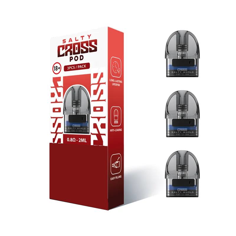 0.8ohm_pod Salty Cross Replacement Pods
