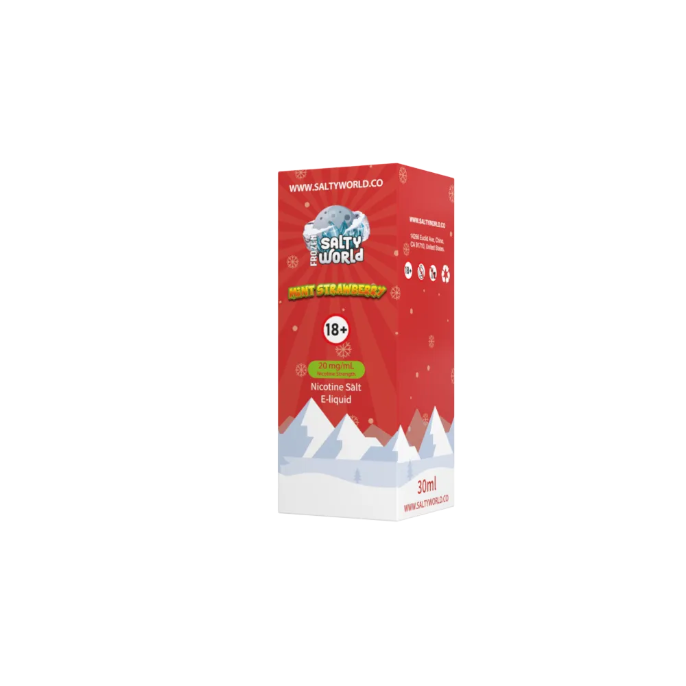 Mint Strawberry - Nicotine Salt E-liquid